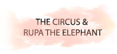 THE CIRCUS & RUPA THE ELEPHANT