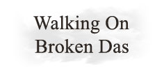 Walking On Broken Das