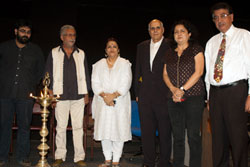 Deepa Gahlot, second from right at the first NCPA Centrestage festival