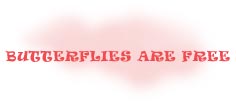 Butterflies Are Free