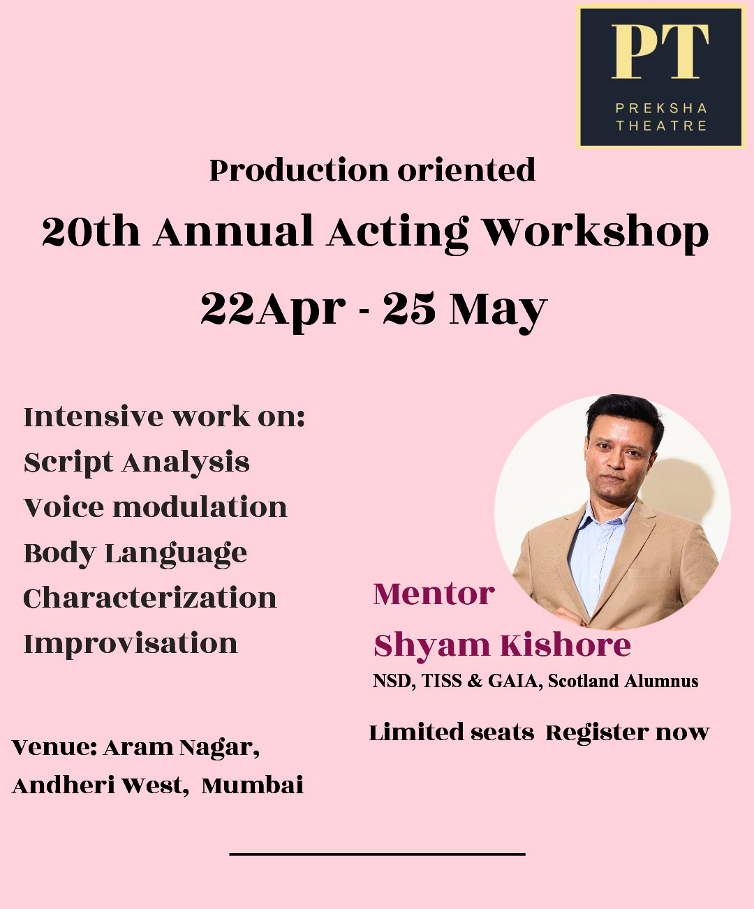 20th Annual Acting Workshop (Production oriented)