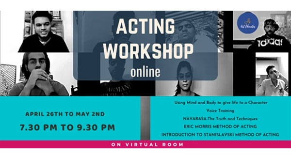 Acting Workshop Online-Art Liberates Training