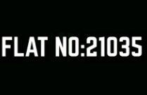 FLAT NO 21035