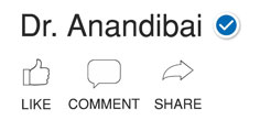 DR. ANANDIBAI - LIKE, COMMENT, SHARE