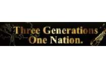 THREE GENERATIONS ONE NATION