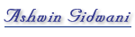 Ashwin Gidwani