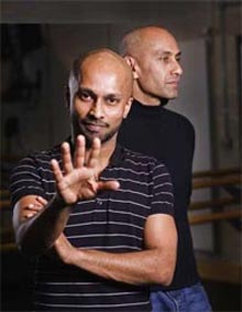 Farooq  Chaudhry& Akram Khan(Picture Courtesy: Akram Khan Company)