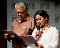 OM PURI and DIVYA DUTTA