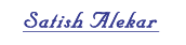 Satish Alekar
