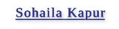 Sohaila Kapur