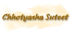 Chhotyasha Suteet