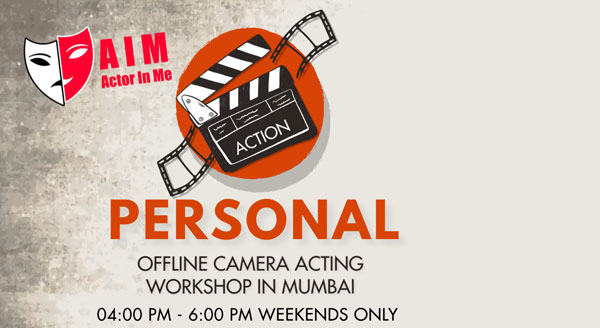 AIM Personalized Camera Acting Workshop