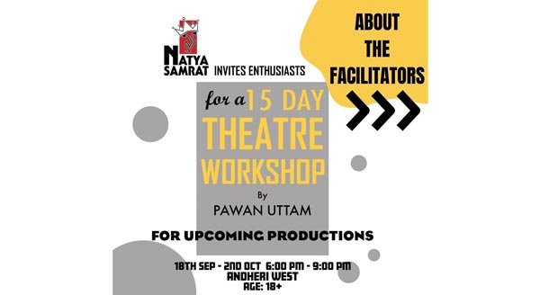 15 Day Theatre Workshop By Pawan Uttam