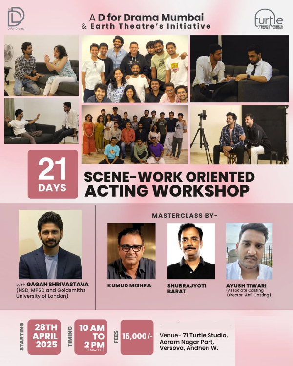 21 Days Scene Oriented Acting Workshop