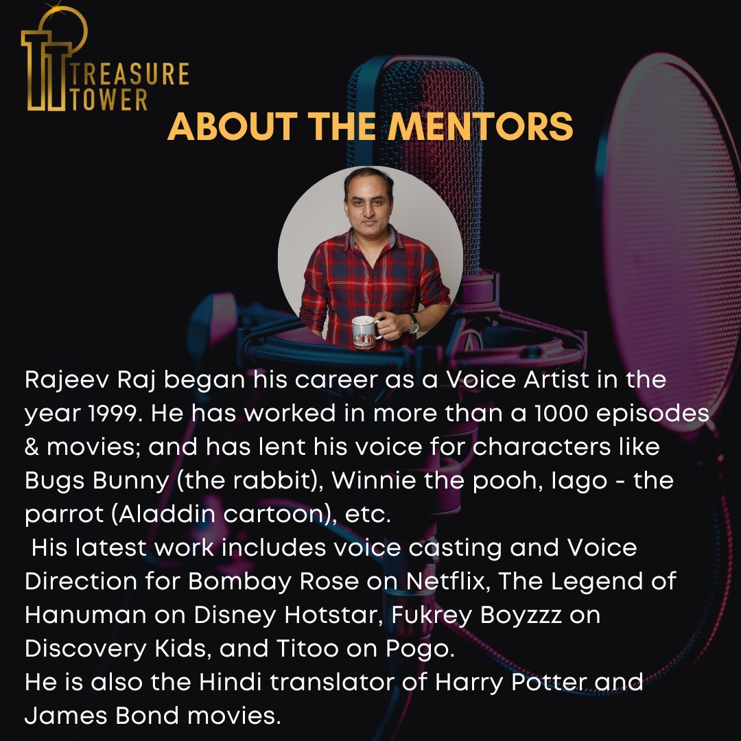 Voice Acting Workshop - Theatre Workshop by Treasure Tower :: www ...