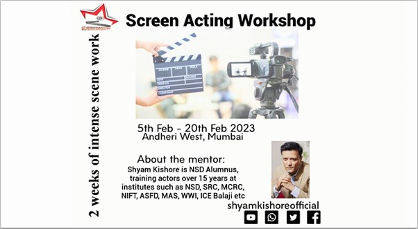 Screen Acting Workshop