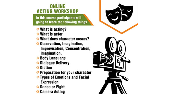 ONLINE Acting Workshop