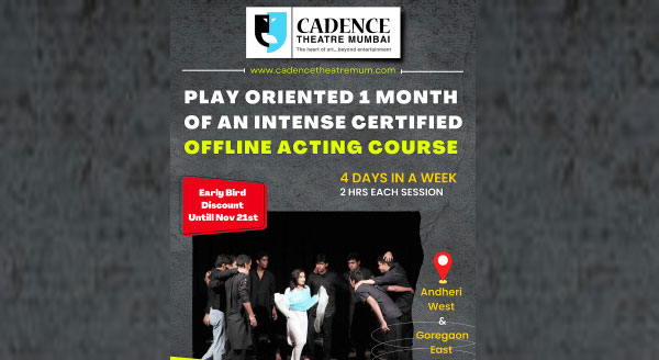 PLAY ORIENTED 1 MONTH OF AN INTENSE CERTIFIED ACTING/THEATRE COURSE