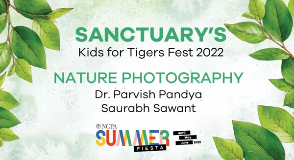 The Ncpa Sanctuary's Kids For Tigers Fest 2022 | Photography