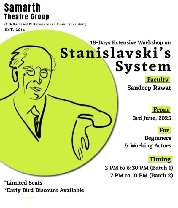 15 Days Exclusive Workshop On Stanislavski's System