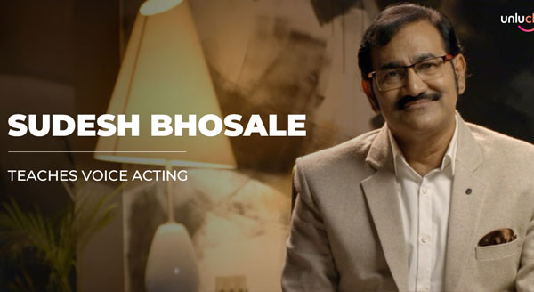 Sudesh Bhosale teaches Voice Acting