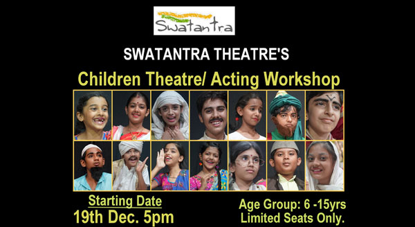 CHILDREN THEATRE/ ACTING WOKSHOP IN PUNE