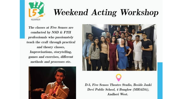 Weekend Acting Workshop with NSD Faculties