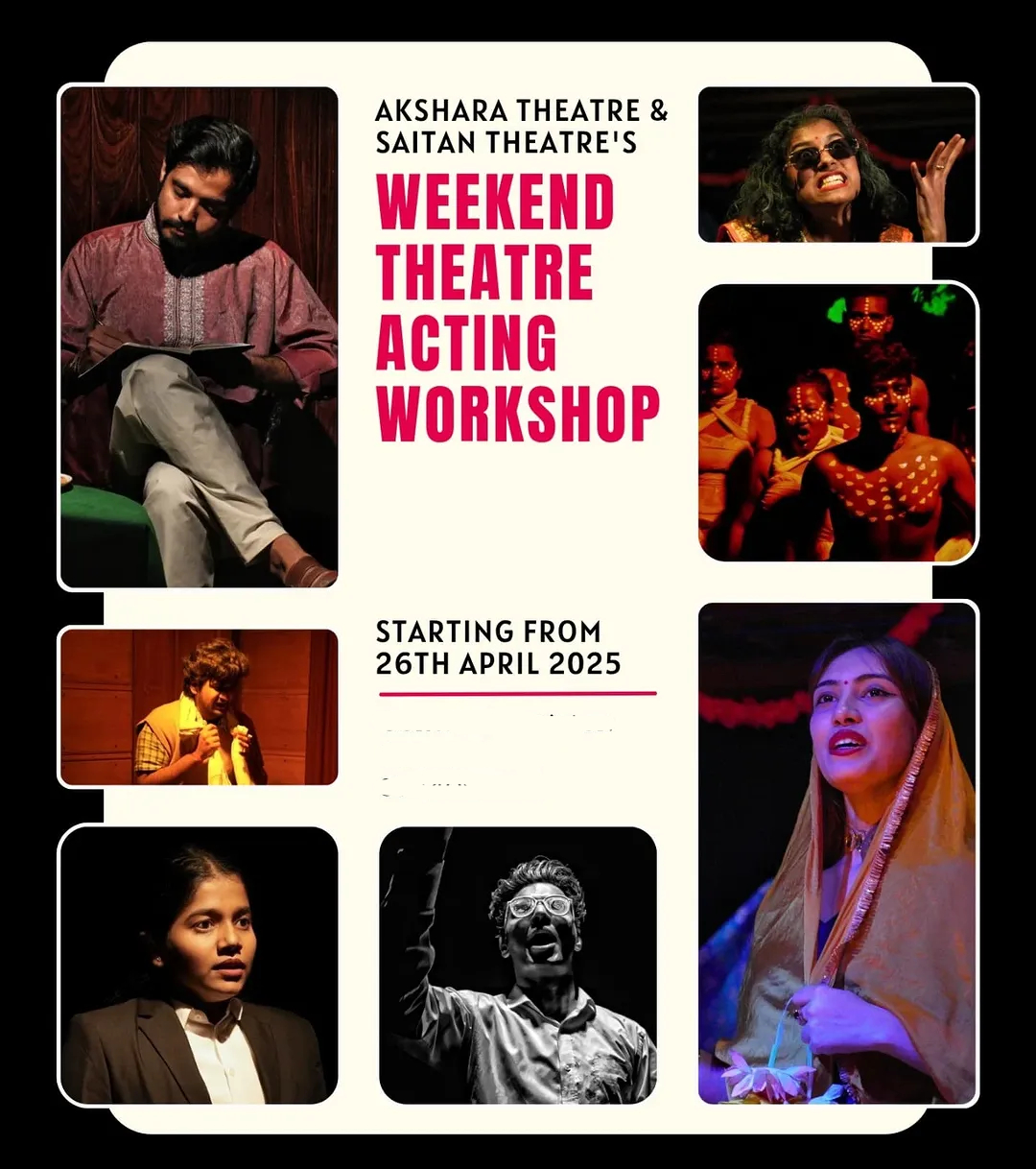 Weekend Theatre Acting Workshop